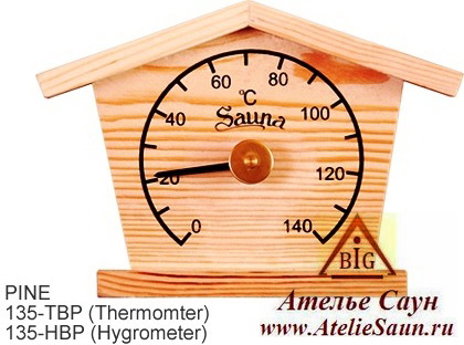 Термометр для бани и сауны Sawo 135-TBP