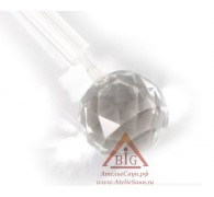 Хрустальная насадка Cariitti Crystal Ball+support (1540201,  D шарика = 30 мм, подвеска)