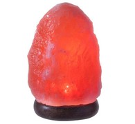 Соляная лампа Красная из розовой гималайской соли (с красной подсветкой, ппитание от USB, арт. UBR)