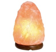 Соляная лампа 2-3 кг 17 см из цельного куска розовой гималайской соли (арт. A)