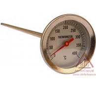 Термометр Pisla для хлебопечи (300 мм, муровка в кладку)