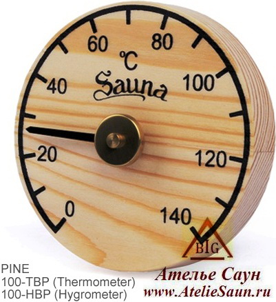 Термометр для бани и сауны Sawo 100-TBP