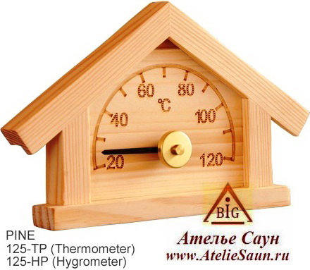 Термометр для сауны Sawo 125-TP