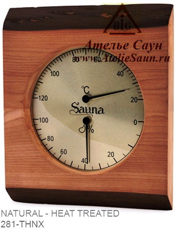 Термогигрометр для бани и сауны Sawo 281-THNX
