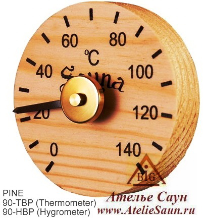 Термометр для сауны и бани Sawo 90-TBP