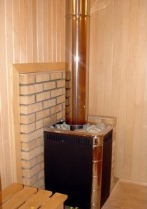 Дымоходы для бани и их составляющие (фото)