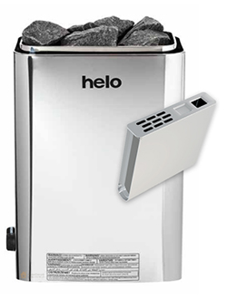 Электрические печи Helo с технологией WT в каталоге Ателье Саун