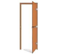 Дверь для бани Sawo 730 3SGD R (7х19, бронза, правая, без порога, кедр)