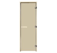 Дверь для сауны Tylo DGL 9x19 (бронза, осина, арт. 91031900)