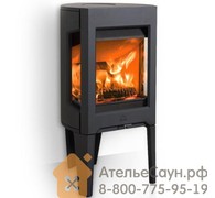 Печь камин Jotul F 163 BP (чугунная печь, чёрная, экономия дров, закрытая камера горения) - фото