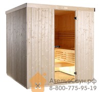Сауна Harvia Variant S3020H (2820х1945 мм, без печи, интерьер Formula из ольхи) - фото