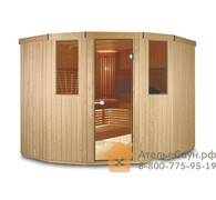 Сауна Harvia Variant S2522M (7-ми угольная 2380х2195 мм, без печи, интерьер Formula из сосны) - фото