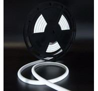 Термостойкая светодиодная лента для сауны и бани SWG SMD 2835 холодный белый свет (термолента 5 м, 180 LED/м, 12 Вт/м, 24В , IP68, до 100 С)