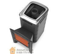 Печь для бани ТМФ Тунгуска 2017 Carbon Витра (антрацит, арт. 24903) - фото