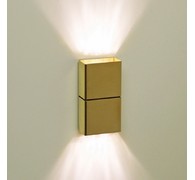 Светильник Cariitti SX SQ (1545078, золото, под 2 волокно 4мм или диода)