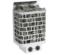 Электрическая печь Sawo Krios 80-NB-P (со встроенным пультом, нержавеющая сталь) - фото