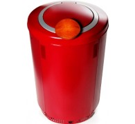 Печь для сауны Helo Rondo 450 (каменка-термос, круглая, красная, с пультом в комплекте)