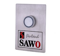 Кнопка вызова Sawo STP-BTN (с подсветкой и 10-метровым соединительным проводом)