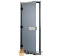 Дверь для турецкой парной Sawo 740-L (785x1850 мм, левая, коробка алюминий)