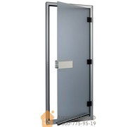 Дверь для турецкой парной Sawo 740-R (785x1850 мм, правая, коробка алюминий)