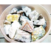 Жаркий лед (белый кварц, камни для бани), 15 кг