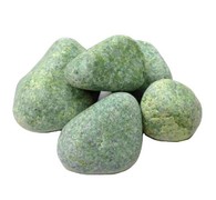 Жадеит обвалованный СРЕДНИЙ (камни для бани, 7-12 см), 1 кг